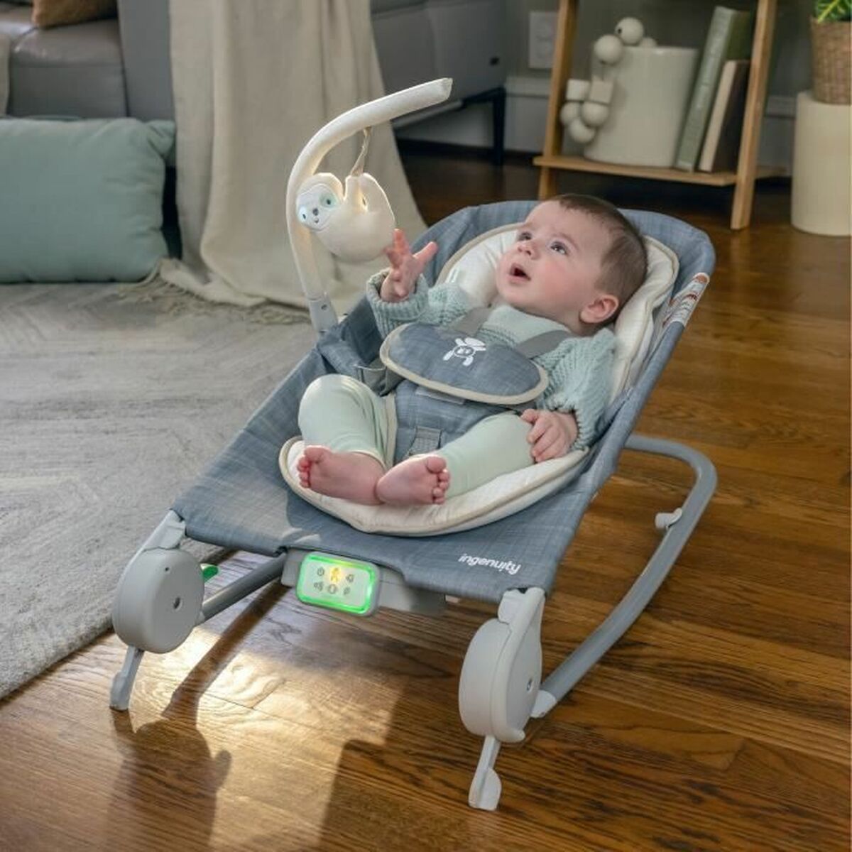 Ingenuity Baby Hammock Ingenuity Happy Belly Grey