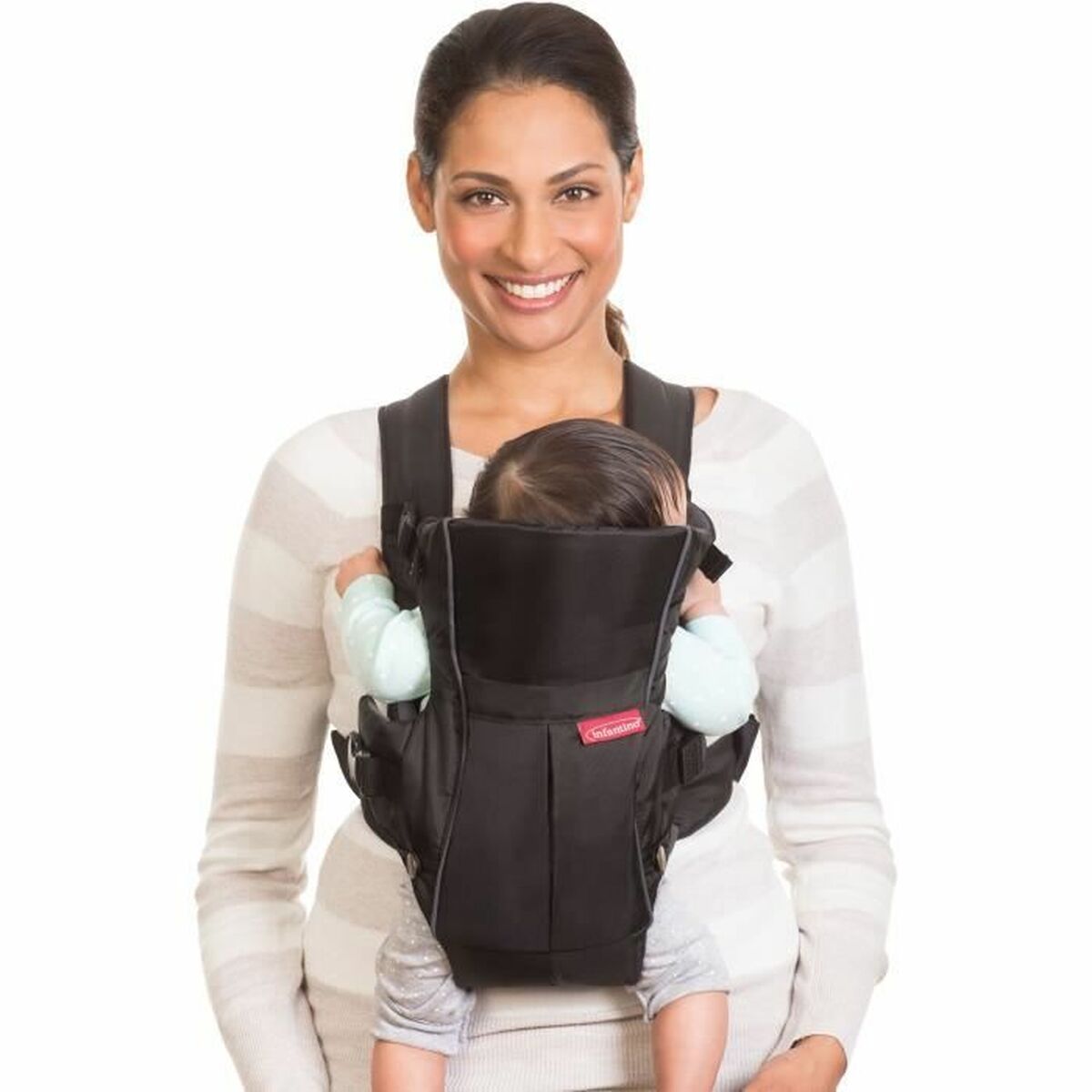 Infantino Baby Carrier Backpack Infantino Classic Carrier Black + 0 Months