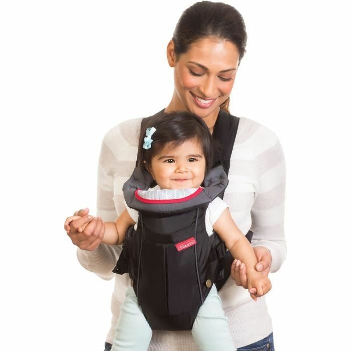 Infantino Baby Carrier Backpack Infantino Classic Carrier Black + 0 Months