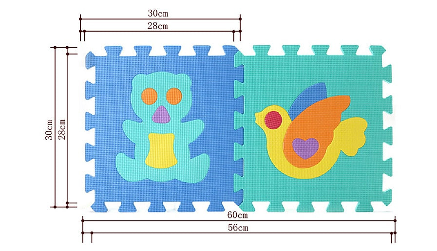 Baby puzzle mat