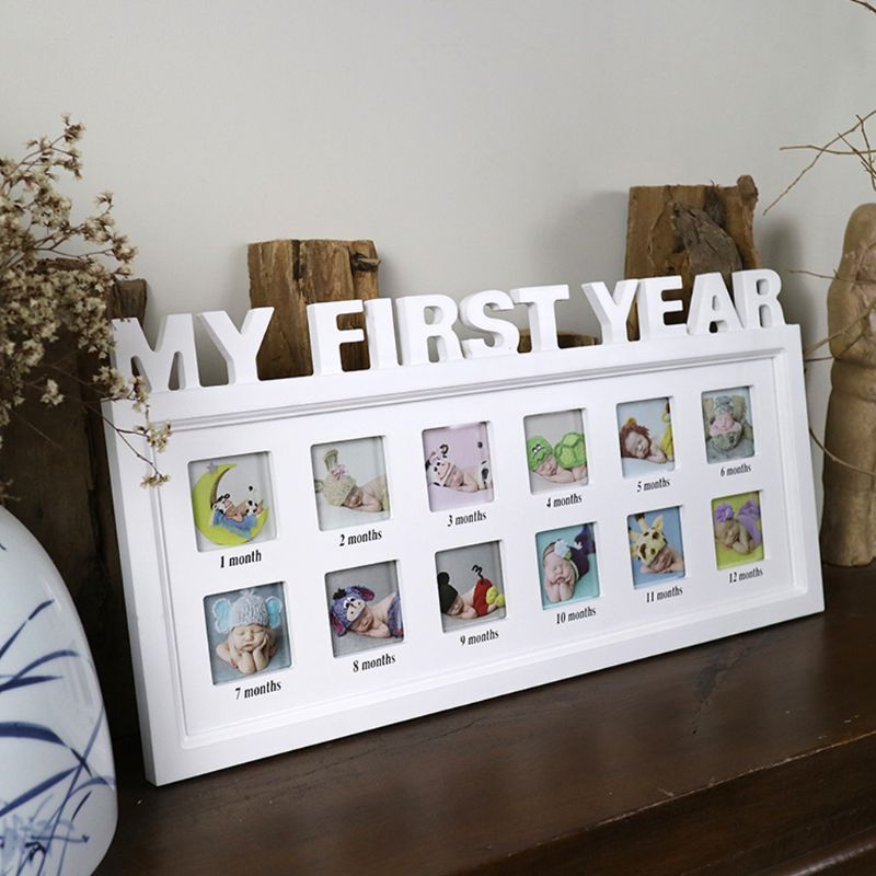 My First Year Baby 12 Month Photo Frame Baby Accessories Newborn Gift