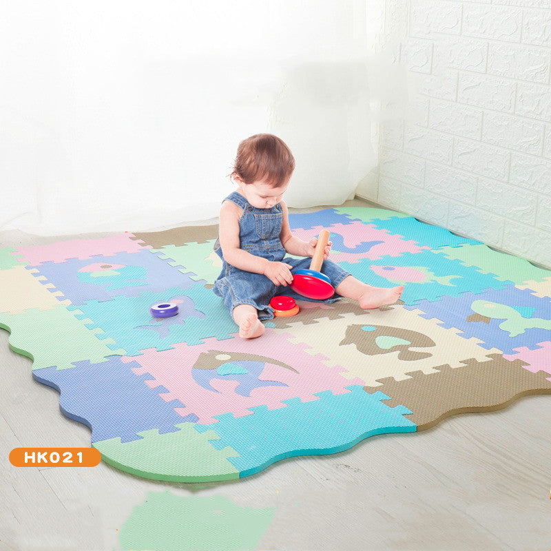 Puzzle stitching mat cute baby crawling mat foam mat