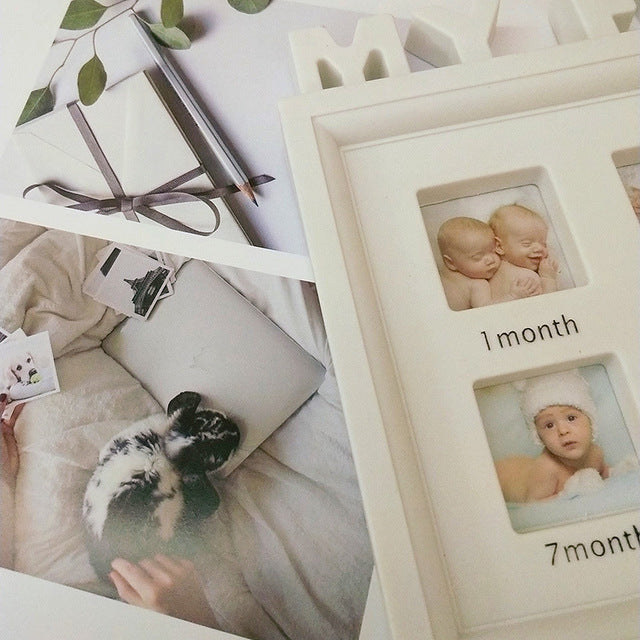 My First Year Baby 12 Month Photo Frame Baby Accessories Newborn Gift