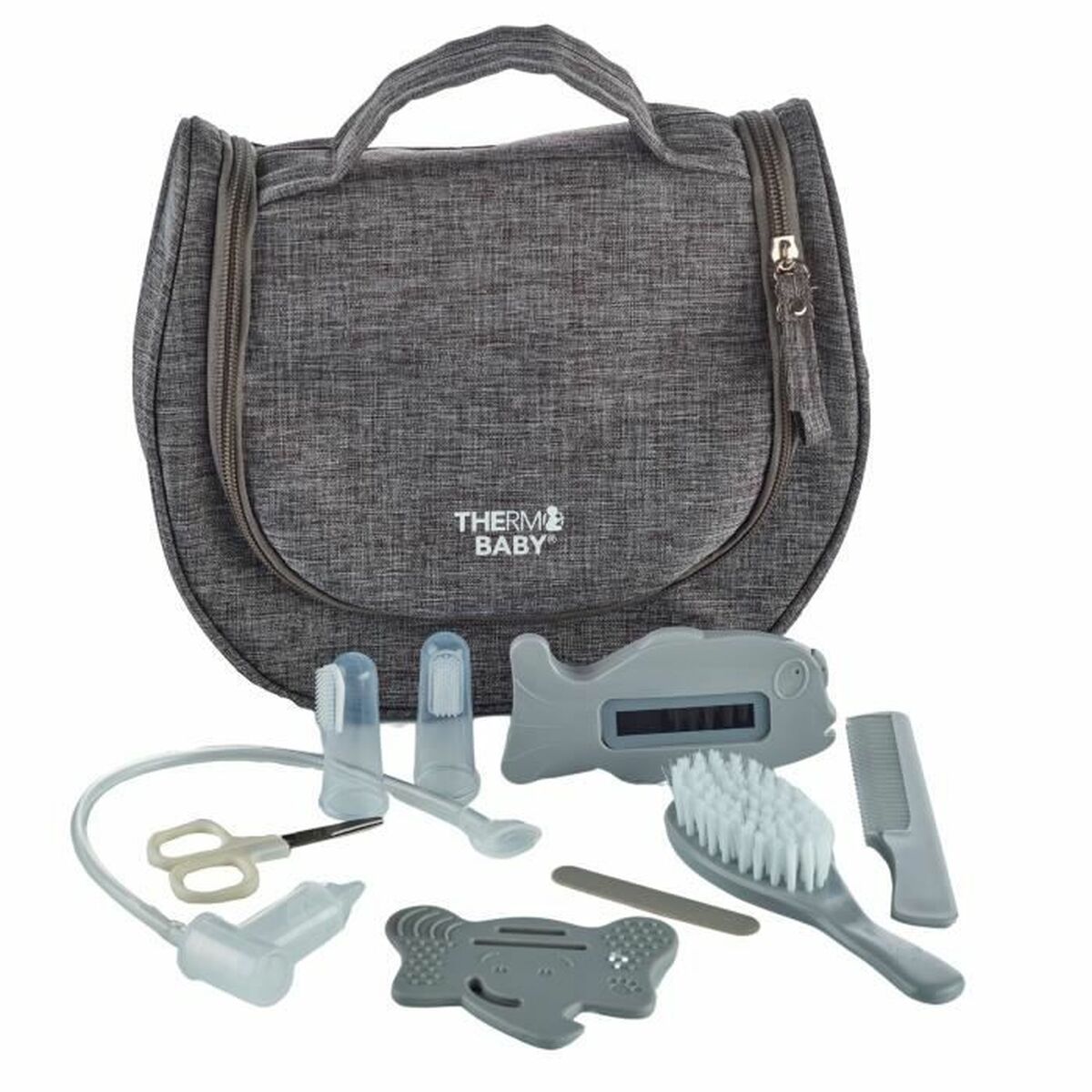 Thermobaby Hygiene Set Thermobaby 9 Pieces Grey