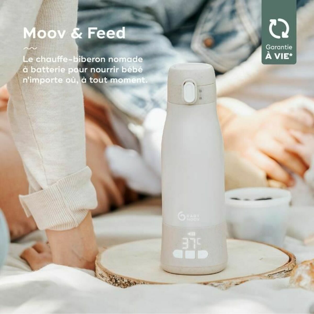 Babymoov Baby Bottle Warmer Babymoov Moov & Feed Beige