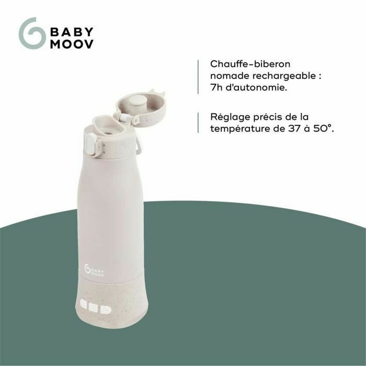 Babymoov Baby Bottle Warmer Babymoov Moov & Feed Beige