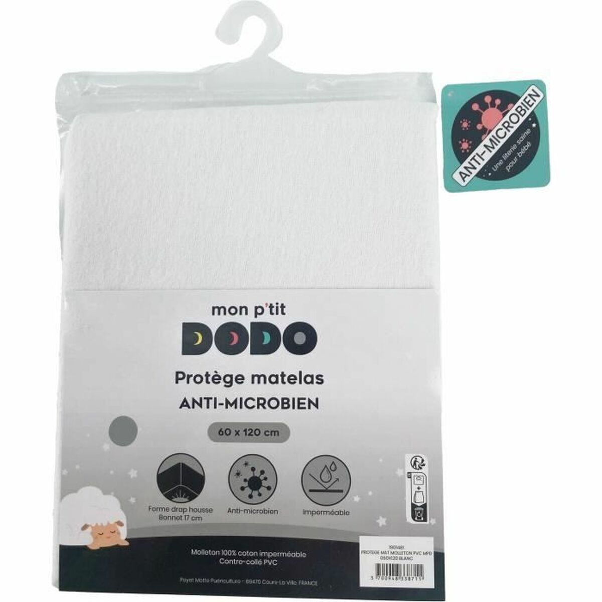 P'tit Dodo Cot Protector P'tit Dodo  Baby  White 60 X 120 Cm