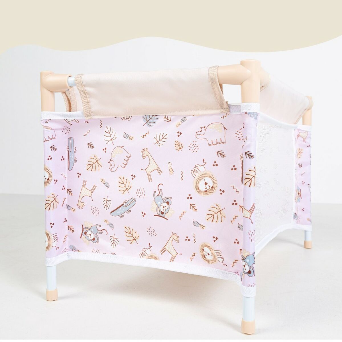 Colorbaby Cradle For Dolls Colorbaby Safari 29 X 50 X 30 Cm 4 Units