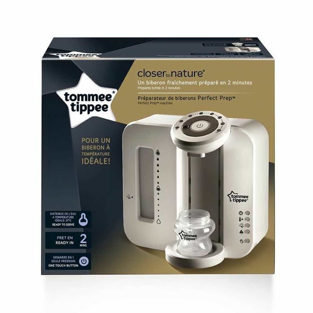 Tommee Tippee Baby Bottle Warmer Tommee Tippee Perfect Prep White