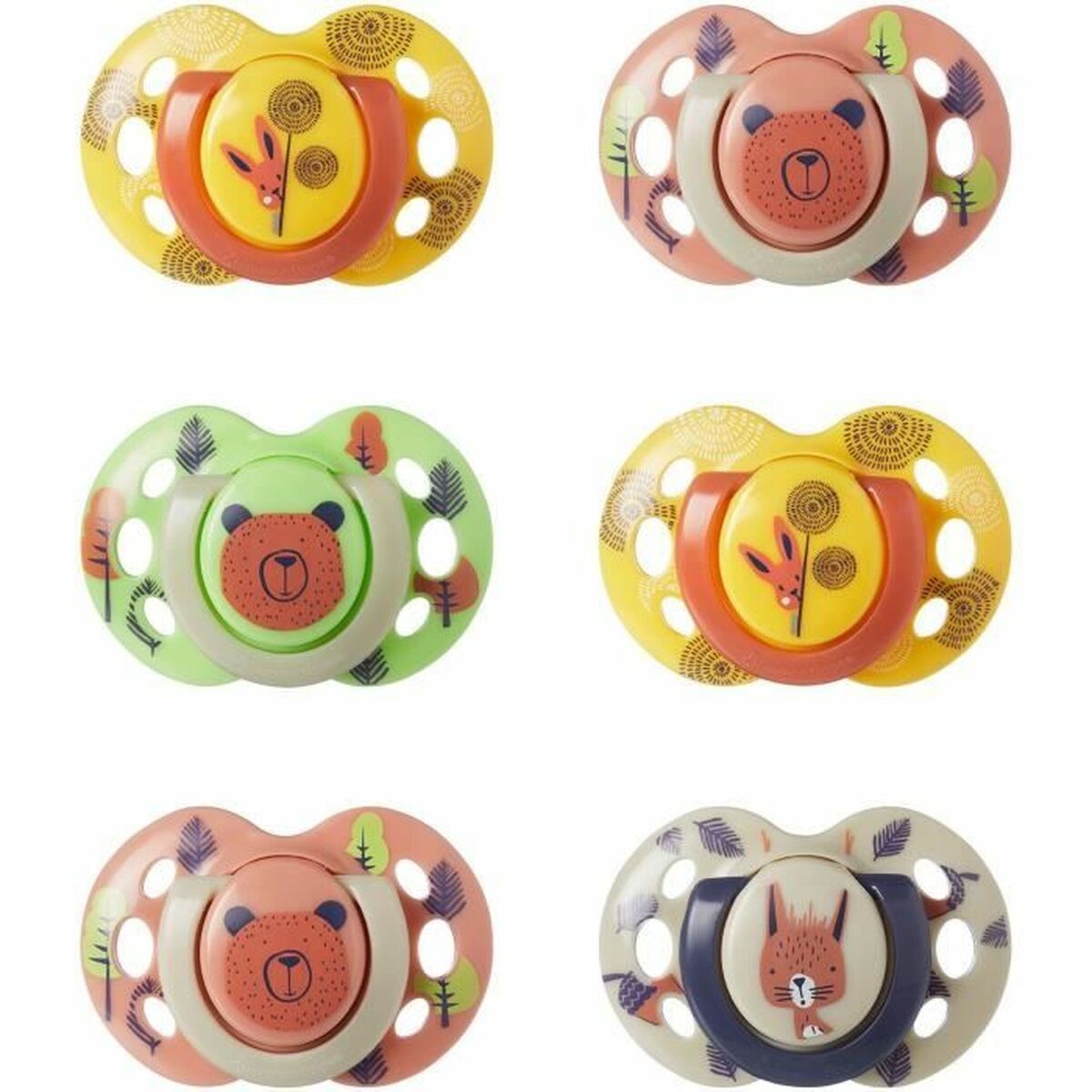 Tommee Tippee Pacifier Tommee Tippee 6 Units