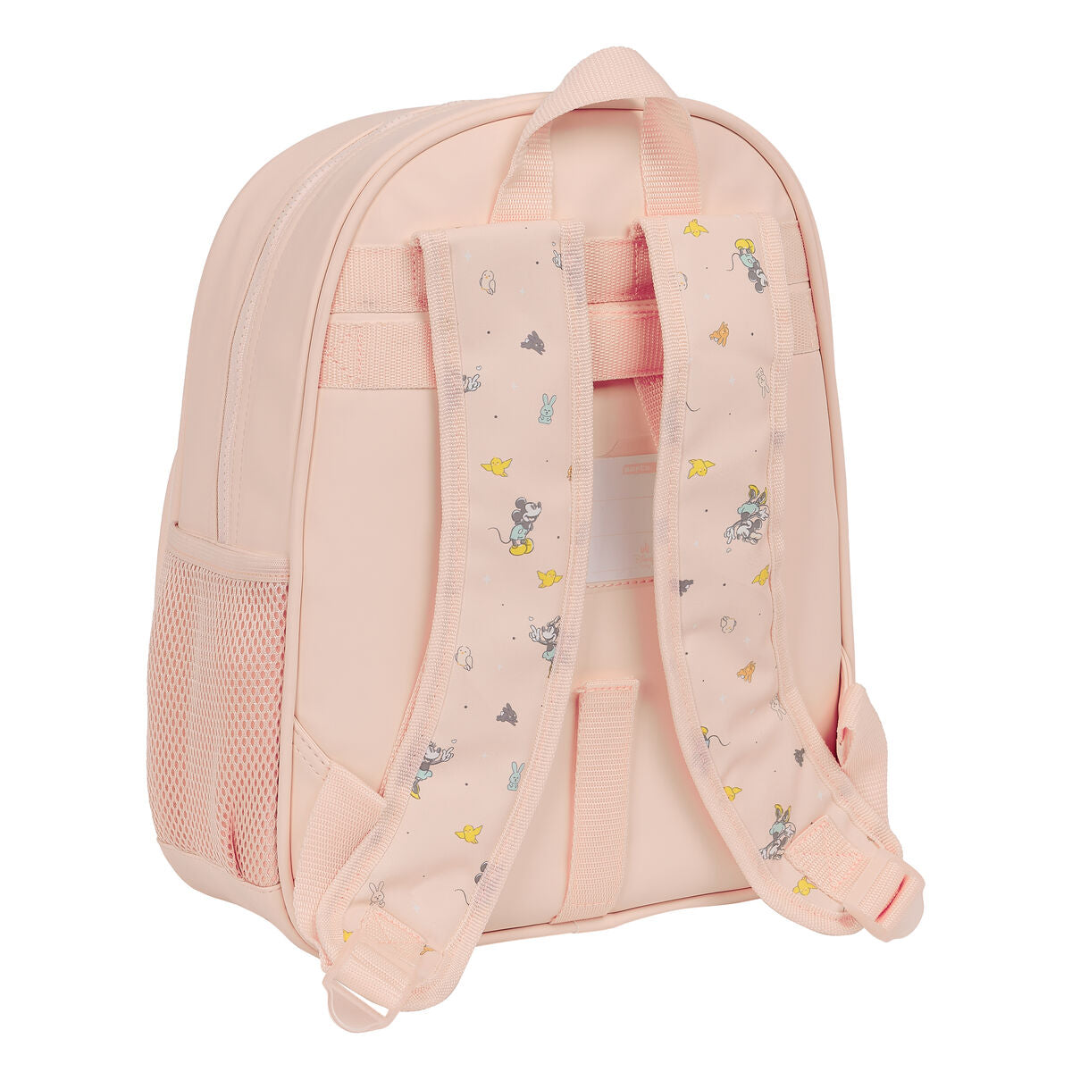 Minnie Mouse School Bag Minnie Mouse Baby Pink 28 X 34 X 10 Cm