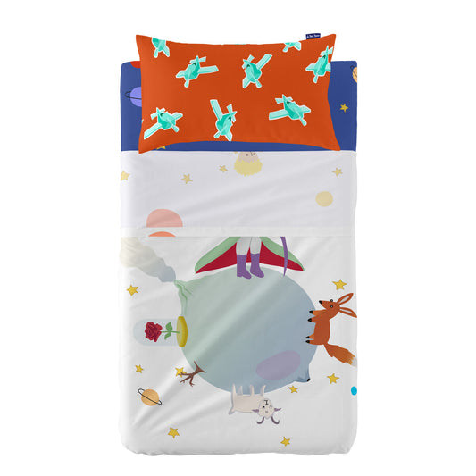 Happyfriday Bedding Set Happyfriday Le Petit Prince Multicolour Baby Crib 2 Pieces