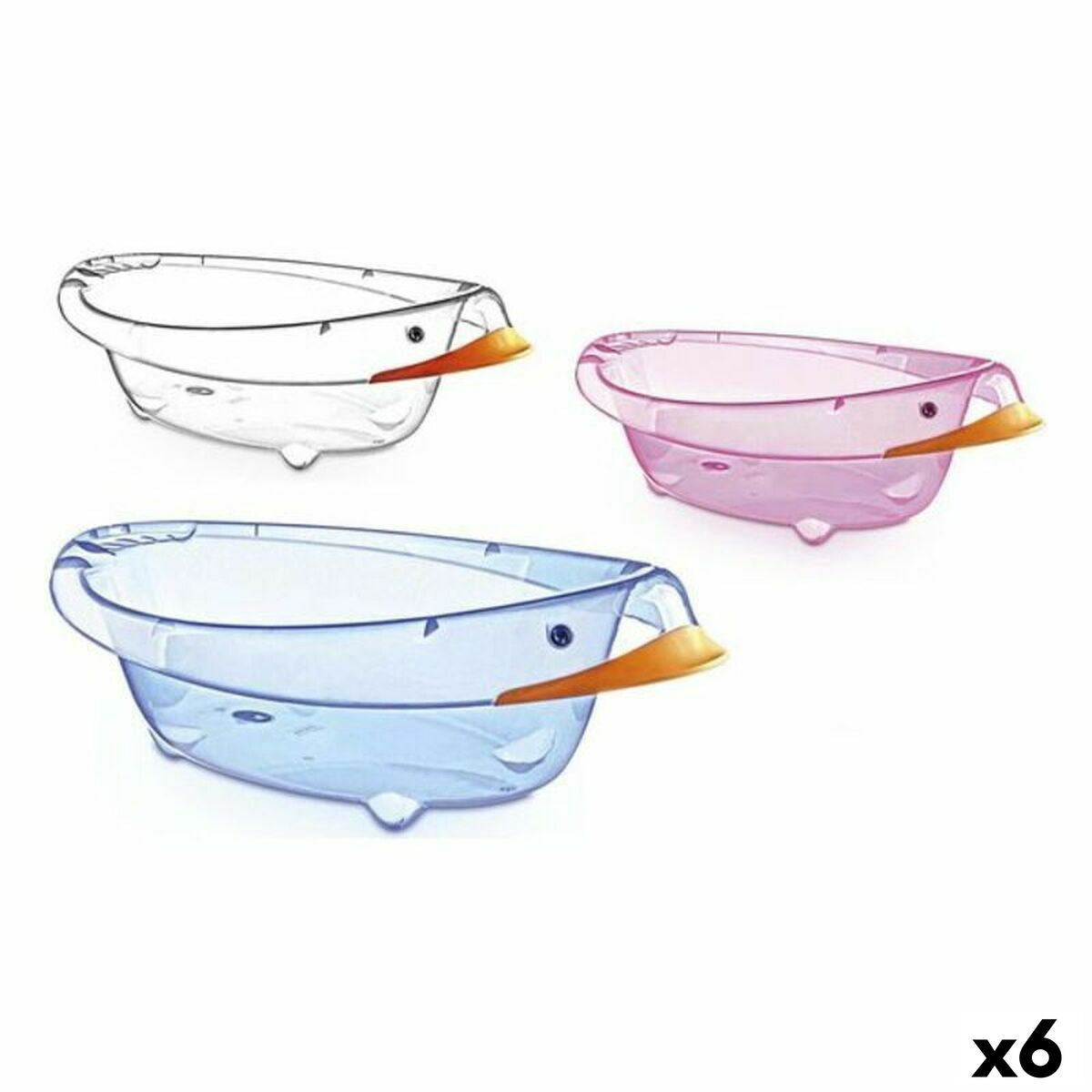 For My Baby Bathtub For My Baby 46497 (6 Units) (43 L) (90 X 54 X 27 Cm)