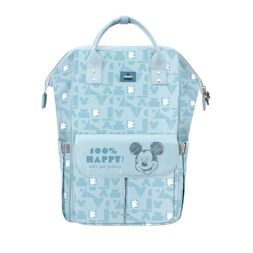 Disney Baby Diaper Bag Backpack Waterproof Mommy Travel Nappy Bag For Baby Care Maternity Stroller Bag Colorful Large Capacity