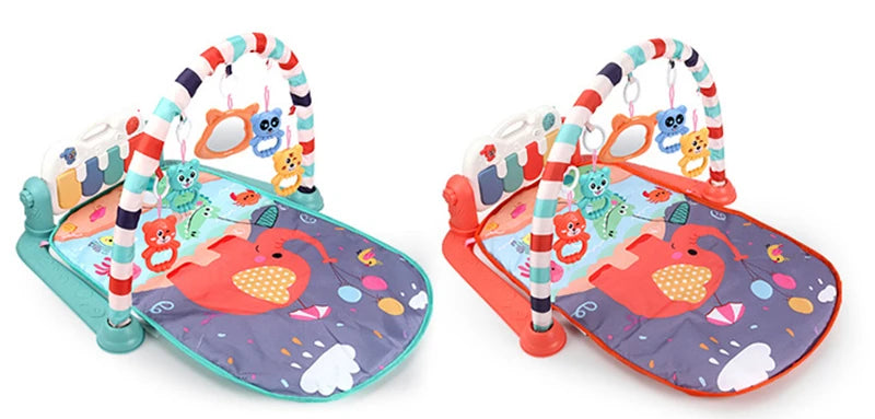 Baby Gym Play Mat  Kick and Play Piano Gym Mat for Infants Keyboard Infant Playmat Early Education Toys Center for Baby Gifts