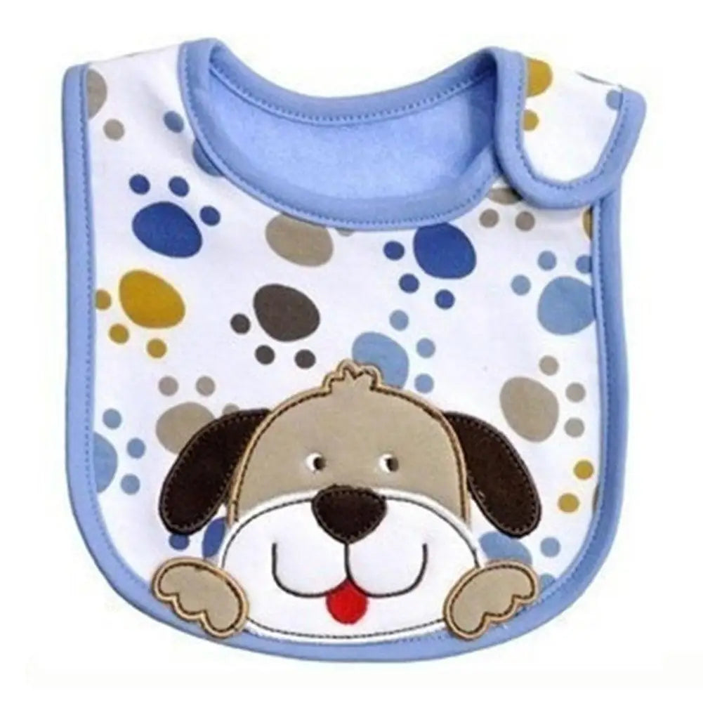 Feeding Baby Bibs Bandana Cute Embroidered Sleeveless Bibs For Baby Girl Bib Saliva Boy Burp Cloths Things Cartoon