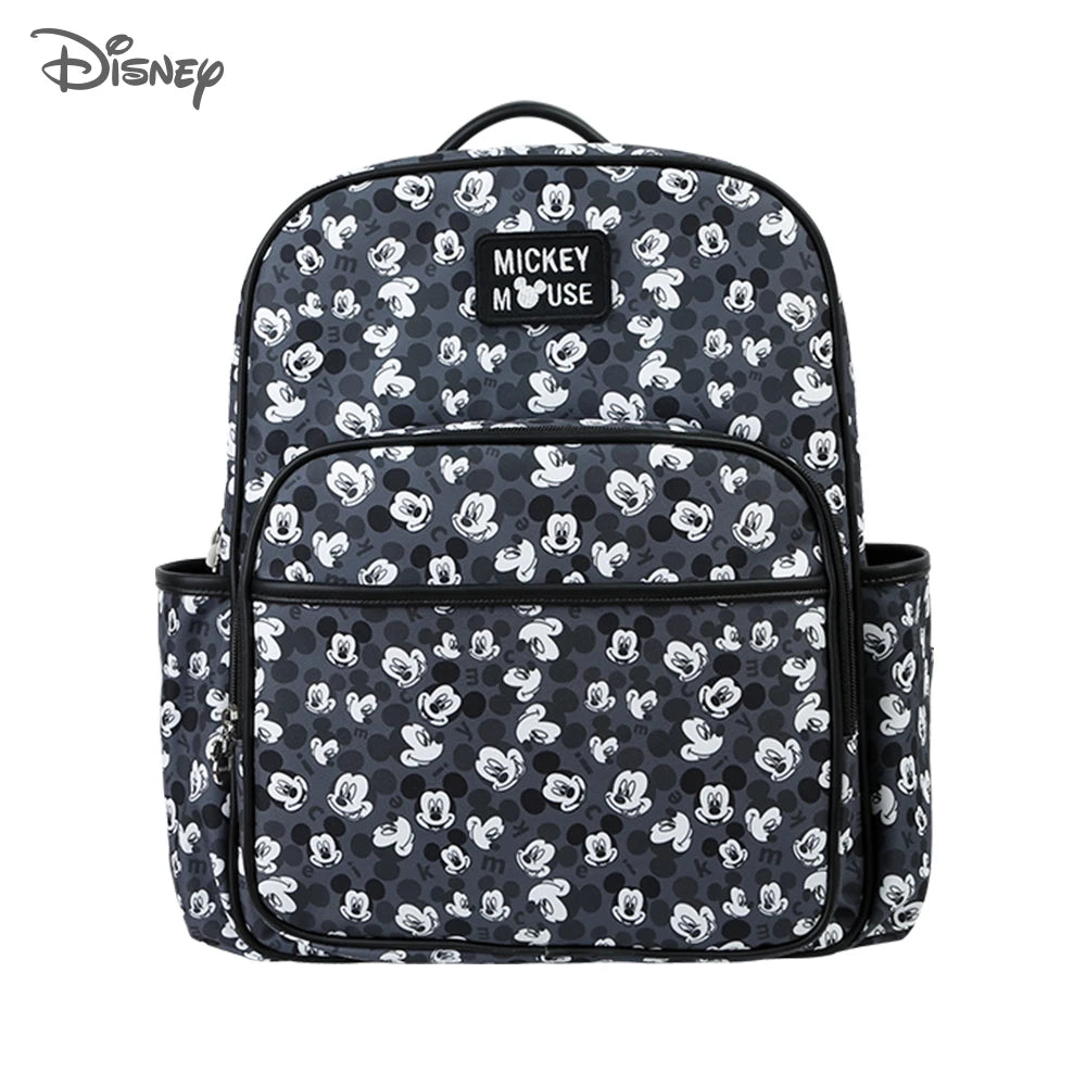 Disney Mickey Minnie USB Diaper Bag Large Capacity Mummy Maternity Nappy Stroller Bag Travel Changing Backpack For Baby Care