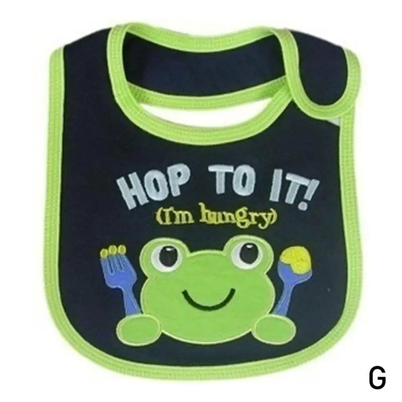 Feeding Baby Bibs Bandana Cute Embroidered Sleeveless Bibs For Baby Girl Bib Saliva Boy Burp Cloths Things Cartoon