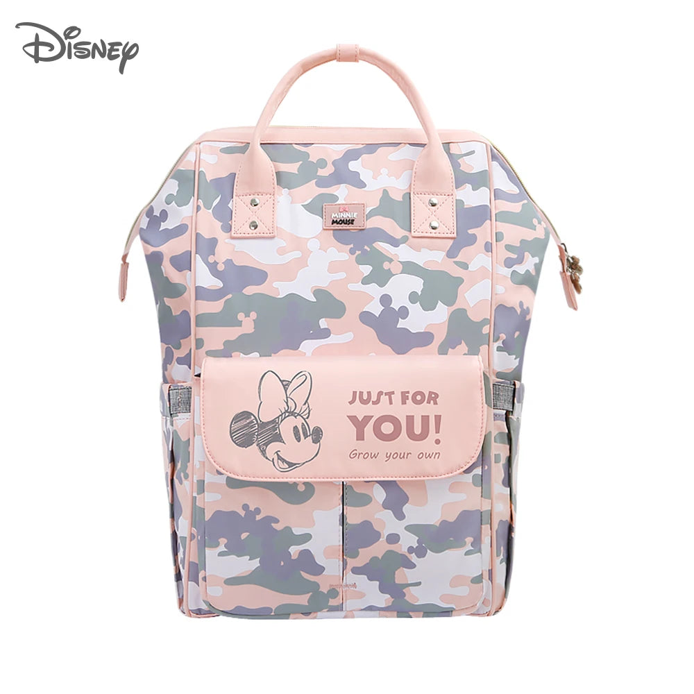 Disney Baby Diaper Bag Backpack Waterproof Mommy Travel Nappy Bag For Baby Care Maternity Stroller Bag Colorful Large Capacity