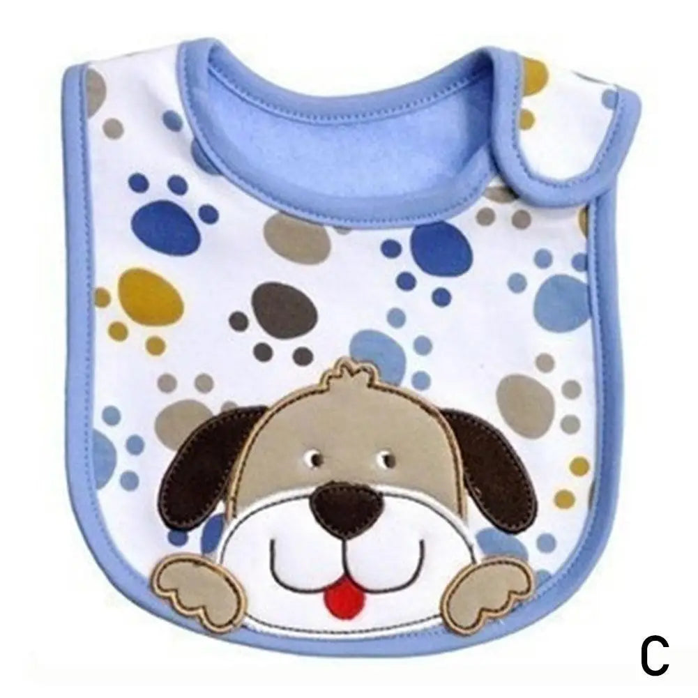 Feeding Baby Bibs Bandana Cute Embroidered Sleeveless Bibs For Baby Girl Bib Saliva Boy Burp Cloths Things Cartoon