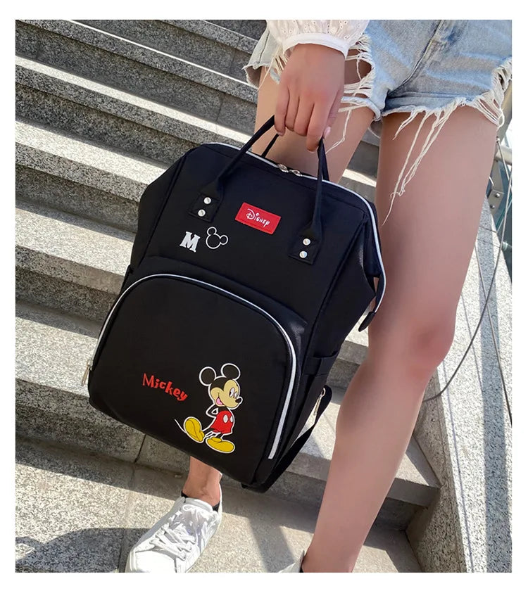 Disney Diaper Mummy Baby Bag Backpack Multi-function Large Capacity Maternal And Child Bag Pregnant Women 2021 New Year Gift