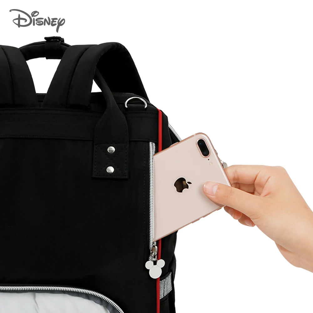 Disney Baby Diaper Bag Backpack Waterproof Mommy Travel Nappy Bag For Baby Care Maternity Stroller Bag Colorful Large Capacity