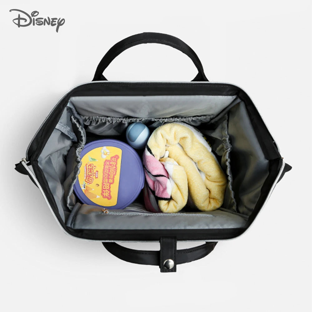 Disney Baby Diaper Bag Backpack Waterproof Mommy Travel Nappy Bag For Baby Care Maternity Stroller Bag Colorful Large Capacity