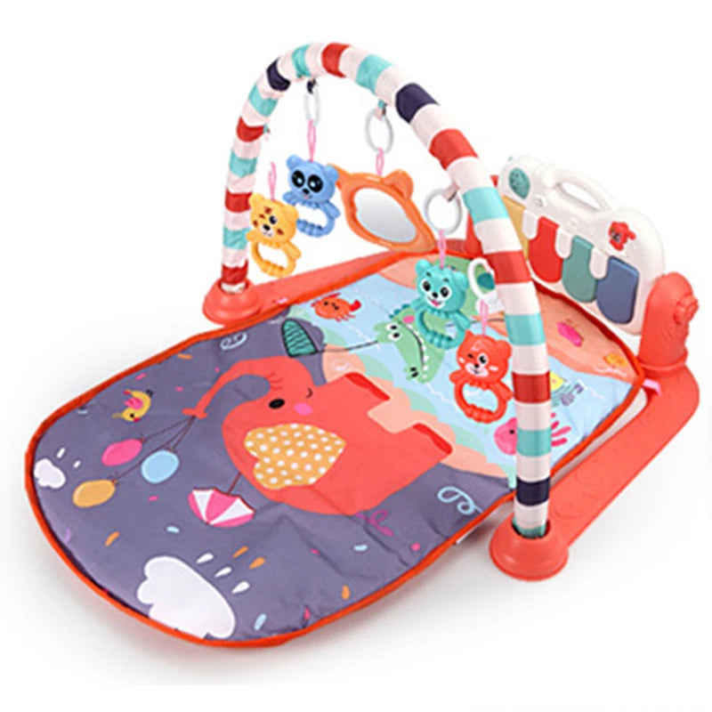 Baby Gym Play Mat  Kick and Play Piano Gym Mat for Infants Keyboard Infant Playmat Early Education Toys Center for Baby Gifts