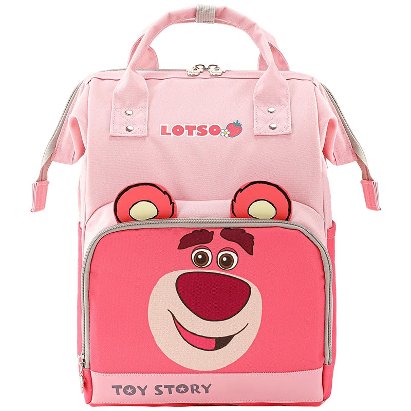 Disney Toy Story New Urine Bag Backpack Luxury Brand Baby Bag Urine Bag Large Capacity Multifunctional Cartoon Fashion Urine Bag