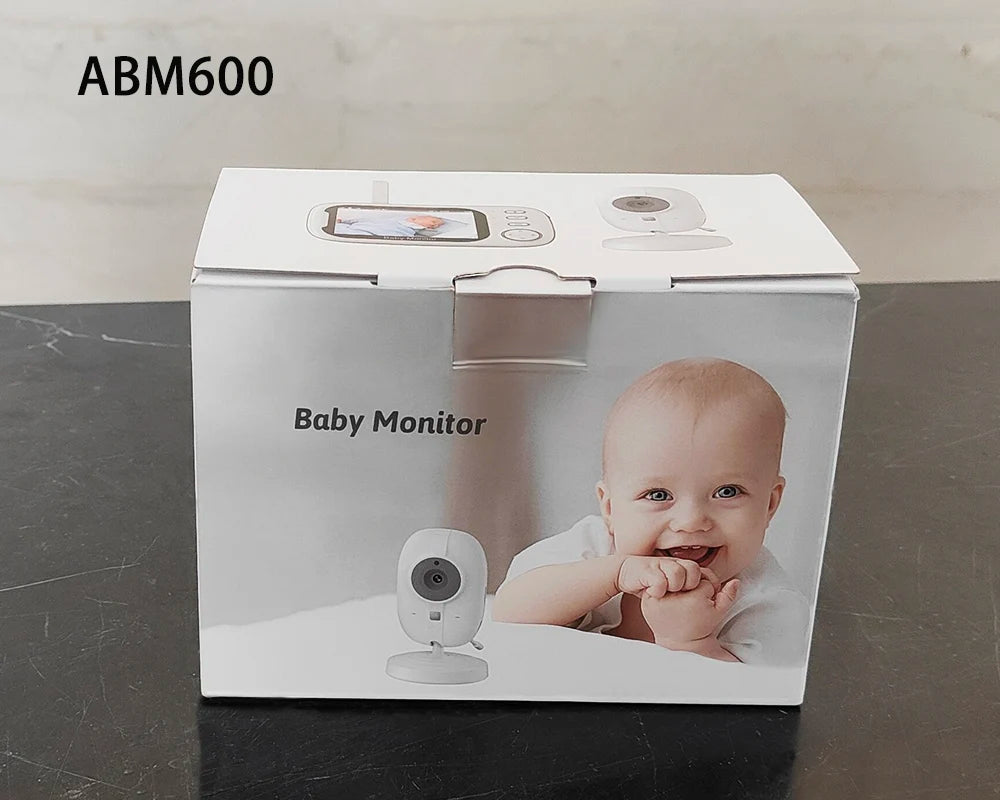 ABM600 Baby Monitor 3.5 Inch Baby Monitor Camera LCD 2.4G Mother Kid Two-way Audio Babysitter Surveillance Camera Video Radio