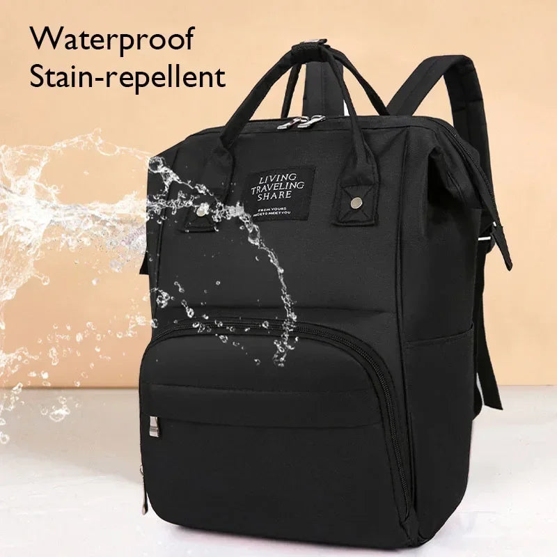 Nappy Backpack Diaper Bag Mummy Large Capacity Bag Mom Baby Multi-Function Waterproof Outdoor Travel Diaper Bags for Baby Care