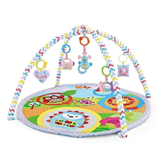 Newborn Crawling Baby Game Round Blanket 0-3 Children's Fitness Rack Comfortable Breathable Safe Toy Cartoon