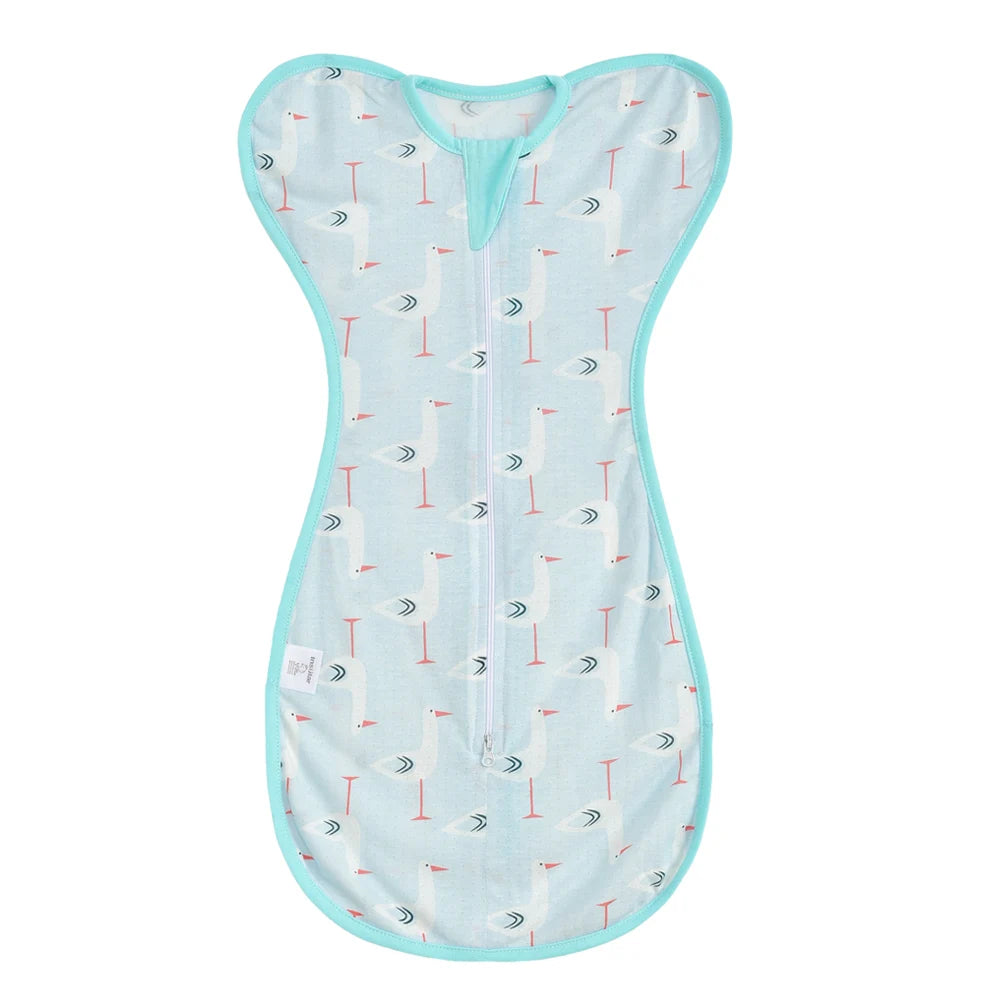 Insular Sleeping Bag For Newborn Cotton Baby Swaddling Cartoon  Parisac Bedding Muslin Anti-kick Jumpsuits 0-18 Months