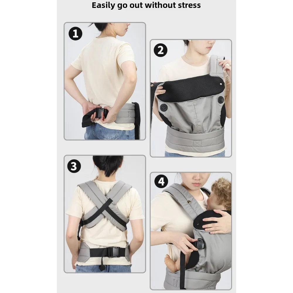 3-36 Month Baby Sling Baby Carrier Wrap Infant Backpack Portable Babies Bag Ergonomic Multi-use Carriers Accessories for Newborn