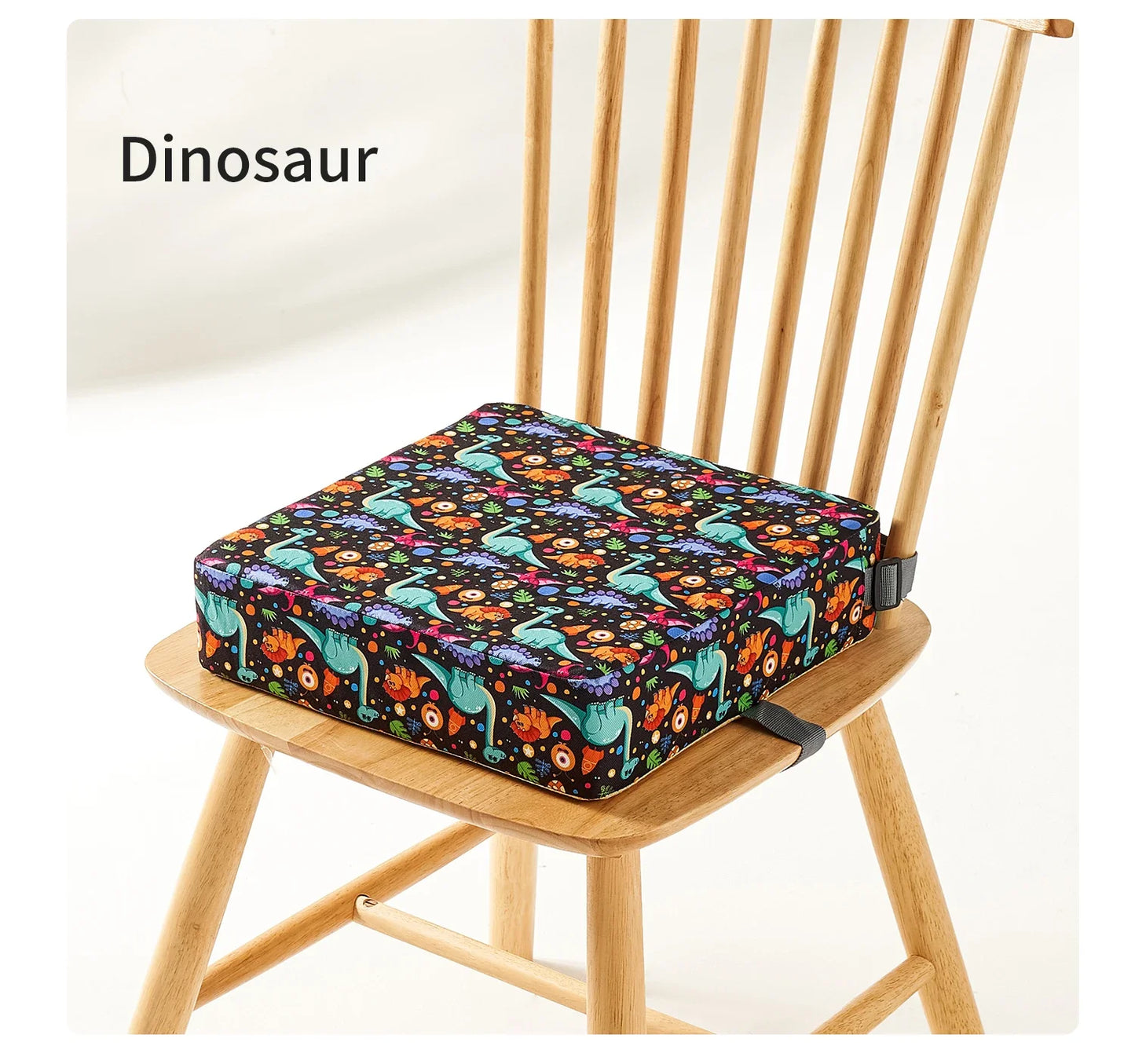 Children Increased Chair Pad Adjustable Baby Furniture Booster Seat Portable Kids Dining Heighten Cushion Pram Chair Removable