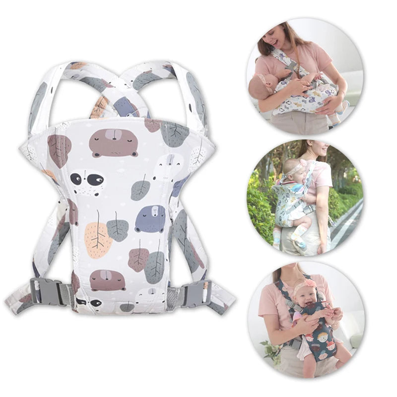 0-36 months baby carrier with breathable waist stool multifunctional newborn carrier labor-saving carrier conforms to ergonomics