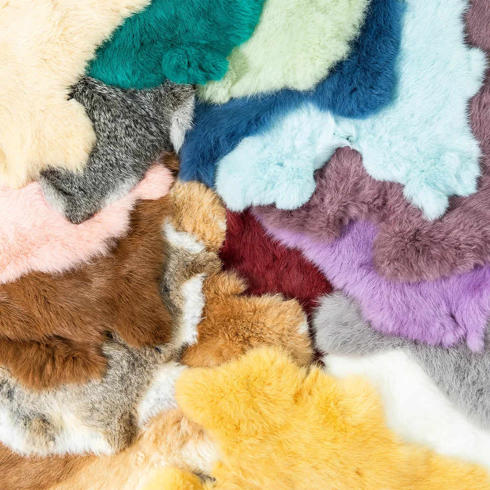 16 Colours Rabbit Fur Blankets of Newborn Photography Props Basket Filling Props Blanket Bunny Wool Background Photo Accessories