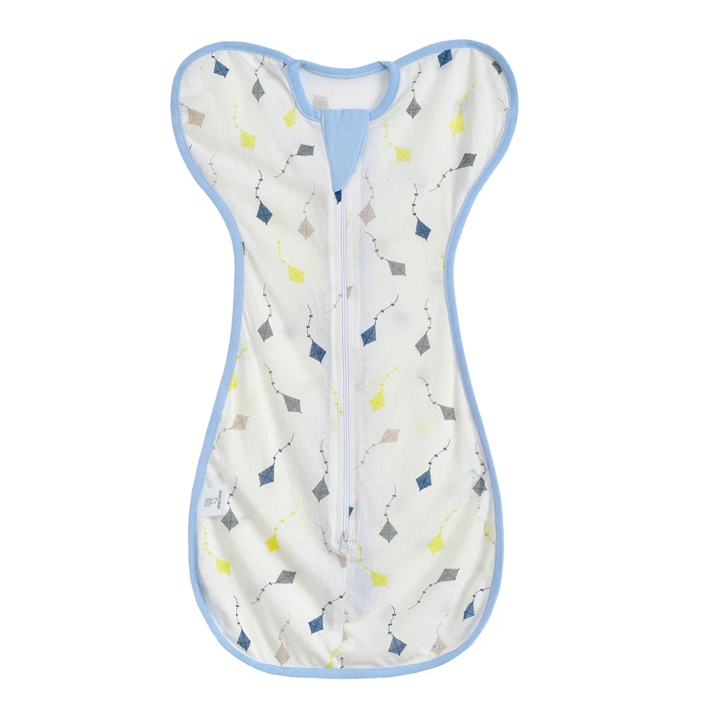 Insular Sleeping Bag For Newborn Cotton Baby Swaddling Cartoon  Parisac Bedding Muslin Anti-kick Jumpsuits 0-18 Months