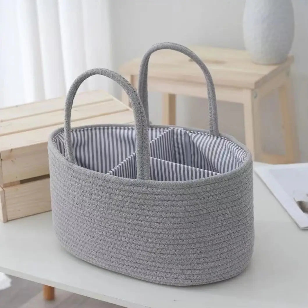 Multifunctional Baby Diaper Box Diaper Bag Baby Hygiene Basket Diaper Organizer Basket Diaper Caddy Basket Diper Stacker Bag