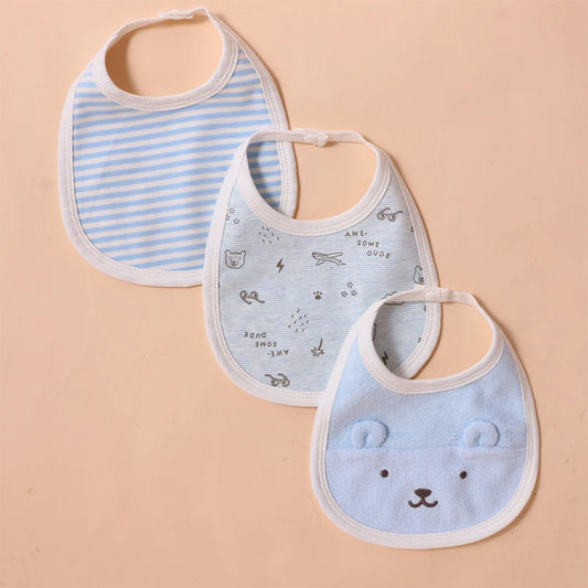 Baby saliva towel baby bib cotton supplies complementary food waterproof anti-vomiting milk newborn cute eating bib