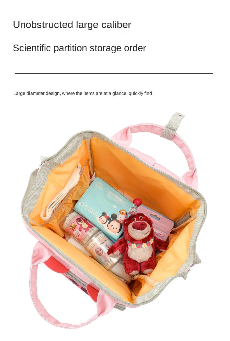 Disney Toy Story New Urine Bag Backpack Luxury Brand Baby Bag Urine Bag Large Capacity Multifunctional Cartoon Fashion Urine Bag