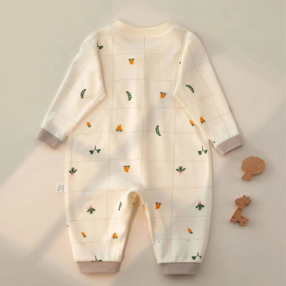 Long Sleeve Baby Rompers For Girls Boys 100% Cotton Spring Autumn Winter Newborn Clothes Infant Onesies