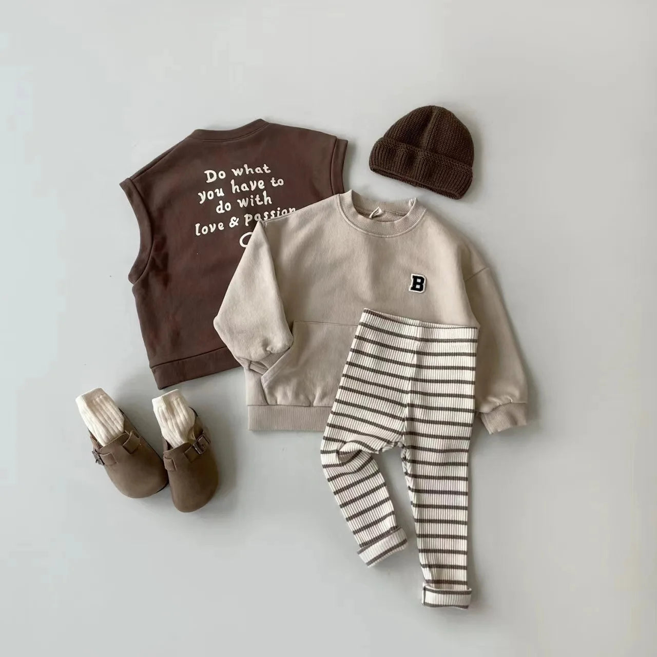 Baby Simple Solid Leggings Girls All-match Striped Skinny Pants Kids Cotton Elasticity Slim Pants Newborn Boy Stretch Trousers