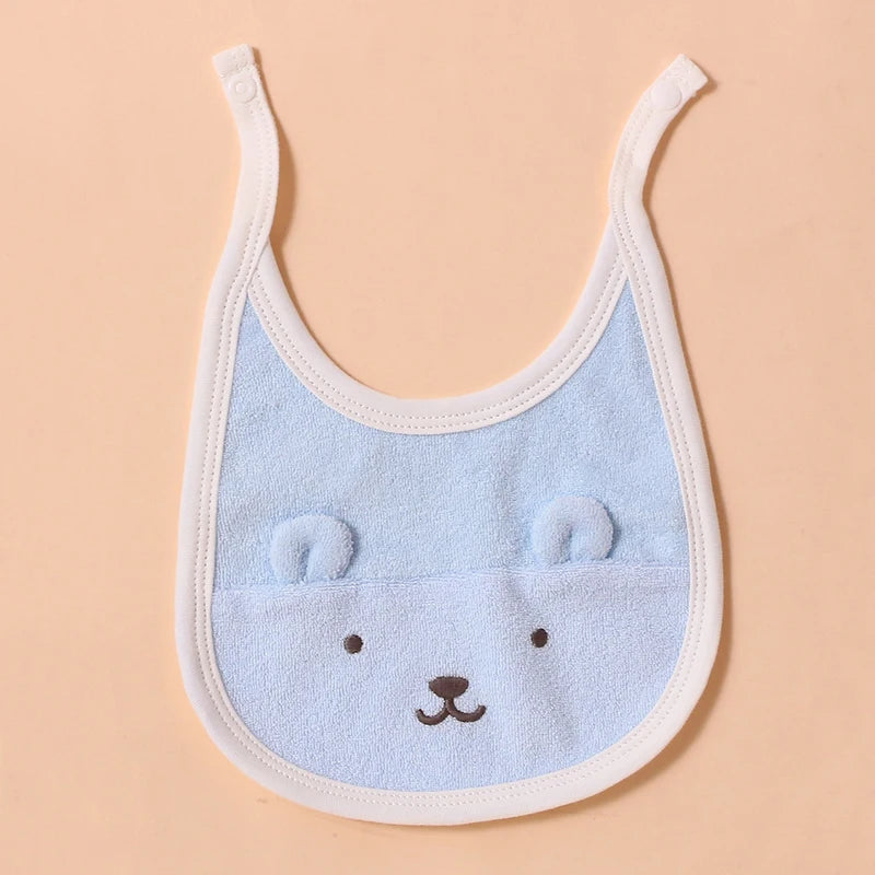 Baby saliva towel baby bib cotton supplies complementary food waterproof anti-vomiting milk newborn cute eating bib