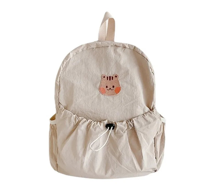 Korean Baby Diaper Backpack Bag Large Capacity Portable Cartoon Bear Travel Shoulder Bags Mommy Bag