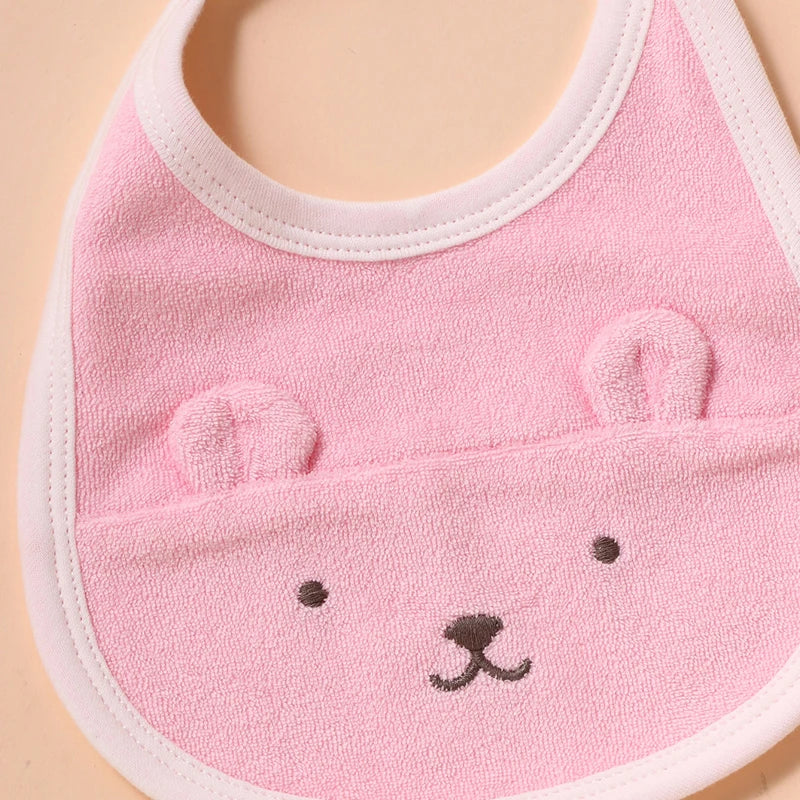 Baby saliva towel baby bib cotton supplies complementary food waterproof anti-vomiting milk newborn cute eating bib