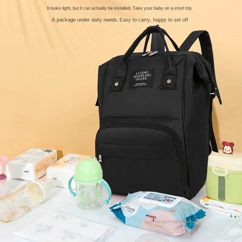 Nappy Backpack Diaper Bag Mummy Large Capacity Bag Mom Baby Multi-Function Waterproof Outdoor Travel Diaper Bags for Baby Care