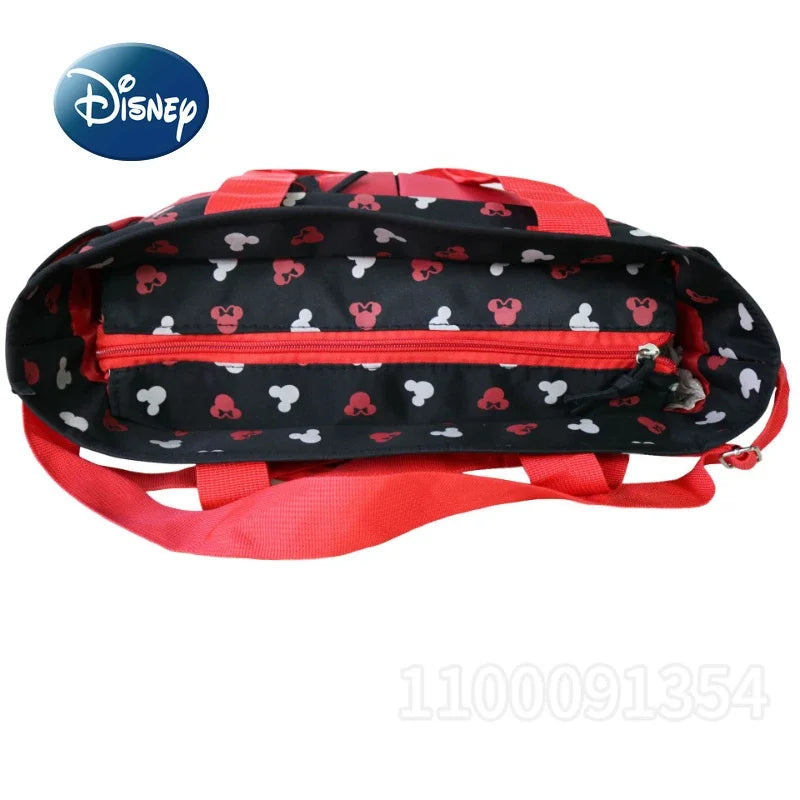 Disney Mickey New Diaper Bag Handbag Cartoon Cute Fashion 2-piece Baby Bag Large Capacity Multi Functional Baby Diaper Bag