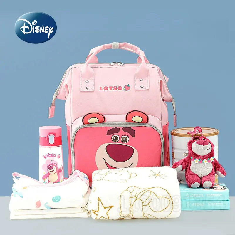 Disney Toy Story New Urine Bag Backpack Luxury Brand Baby Bag Urine Bag Large Capacity Multifunctional Cartoon Fashion Urine Bag