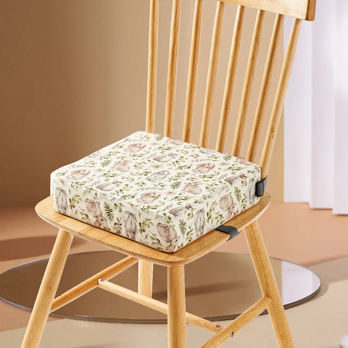 Children Increased Chair Pad Adjustable Baby Furniture Booster Seat Portable Kids Dining Heighten Cushion Pram Chair Removable